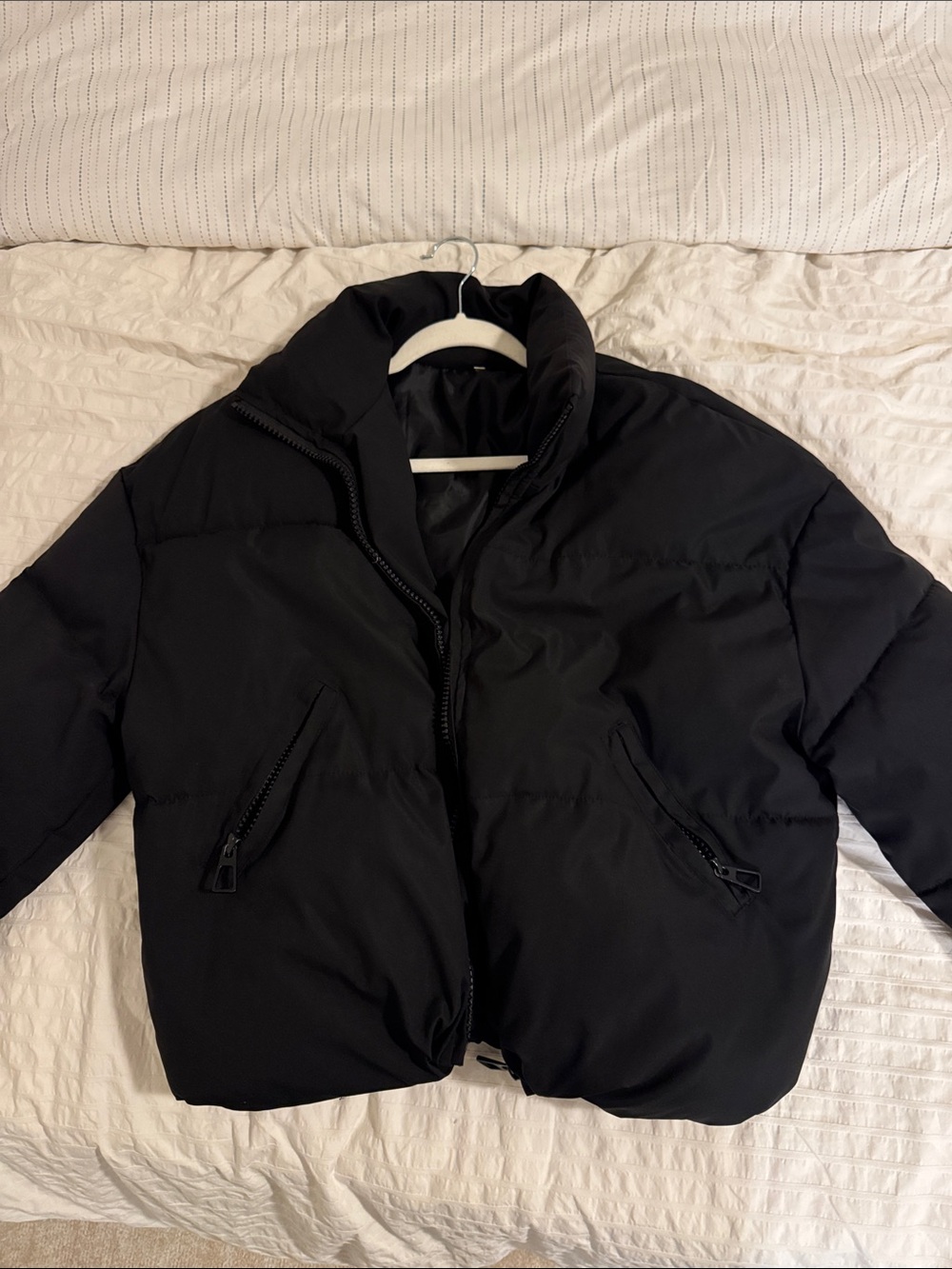 Classic Black Puffer Jacket